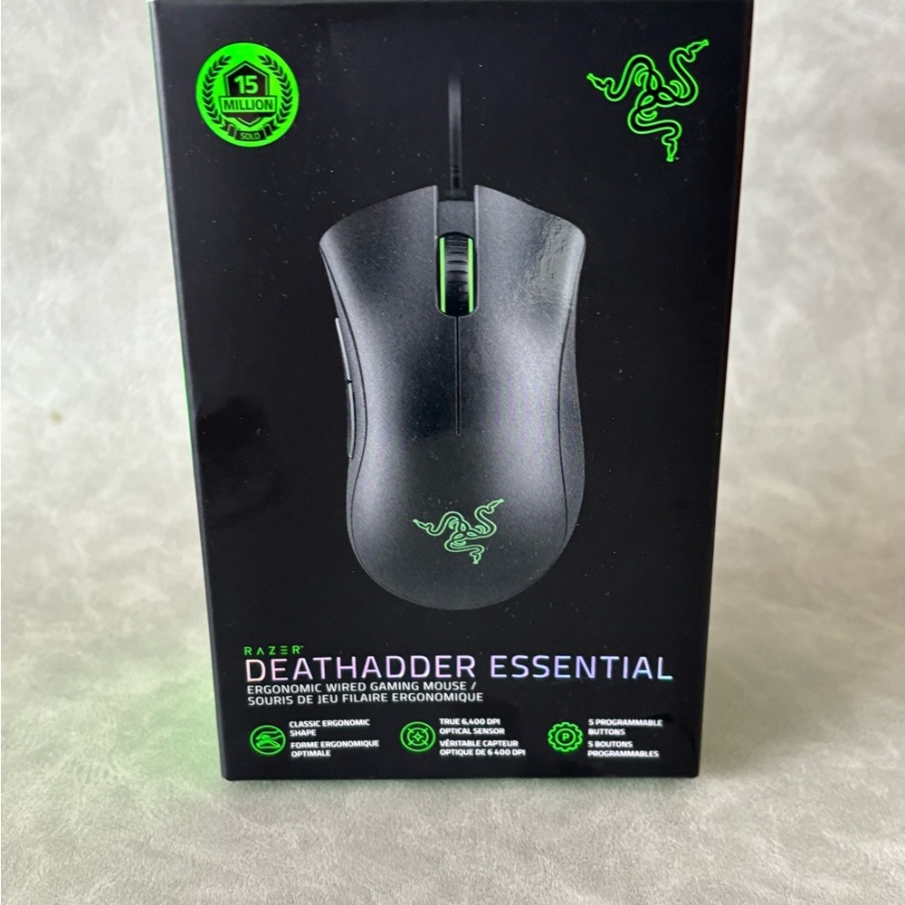 Razer Essential Gaming Mouse - Brand New